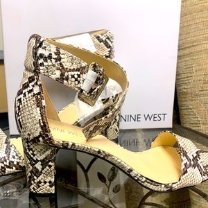Nine West ankle strap heels -NWT